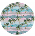 Melamine Round Serving Tray 28 cm Assorted Designs ALB1810