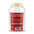 Round PET Jar 15 x 28cm 5000ml Storage Container SKU MX1733