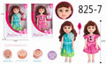 825-7 32cm Singing Girl Sound Doll Assorted Design