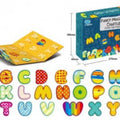 8326-1 Magnetic Puzzle Colourful Alphabet Letters