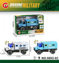 9893-6C Military Recreational Vehicle with Lights & Sound