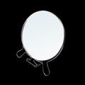 Double Sided Round Desk Mirror with Legs 6" 2188