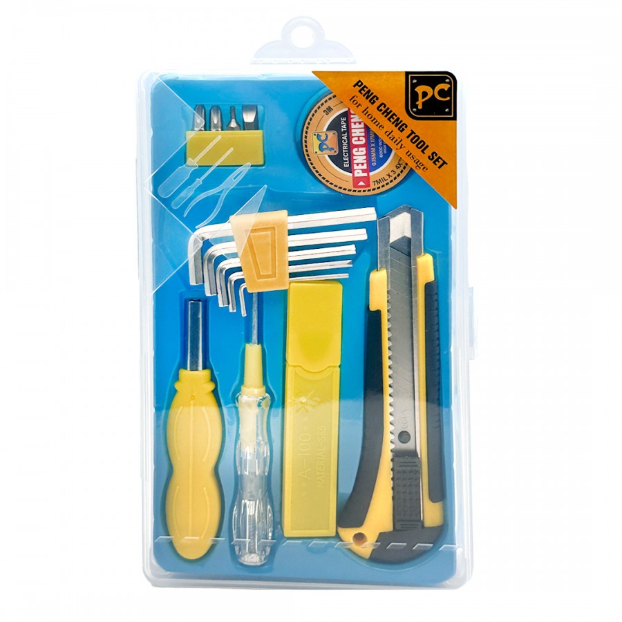 0809-H03 7-Piece Precision Hand Tool Set – Screwdrivers, Wrenches &amp; Cutter