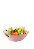 Happy Life Vera Salad Bowl with Handles Plastic Assorted Colours 2368
