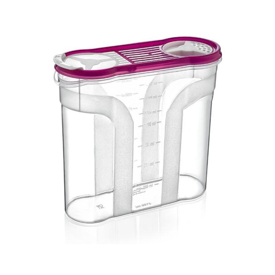 2150ml  Cereal Dispenser Store Storage Box Kitchen Lid Foods Container D30313