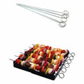 Metal BBQ Skewers Kebab Sticks 30cm Pack of 6 3482
