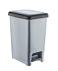 Plastic Kitchen Bathroom Slim Pedal Bin 25 Litre D01043 / PB25 A