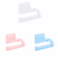 Plastic Bathroom Wall Toilet Paper Roll Holder Assorted Colours BG207