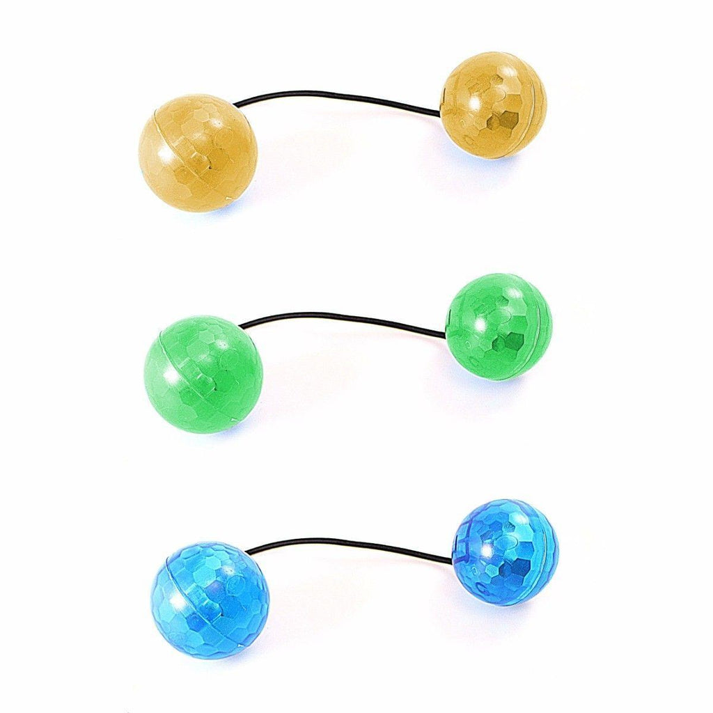 Thumb Chucks Detachable LED Luminous Light Fidget Toy Hand Stress Relief Yoyo Ball, SKU 5224
