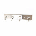 4 Rack Multi Use Hooks Hallway Hanger Coat Handbag Umbrella Hooks 23cm 3253