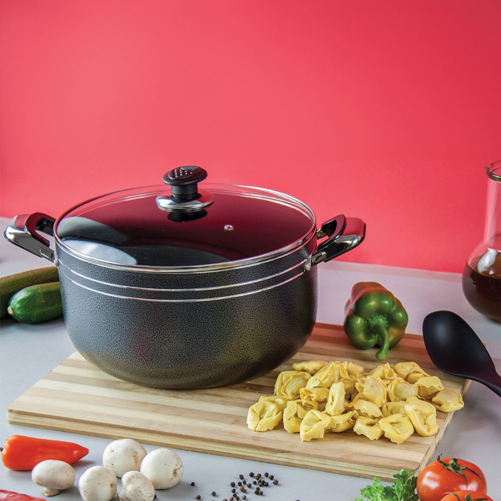 Una Non-stick Athena Stockpot Set of 5 18-20-22-24-26cm 2733