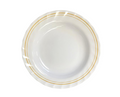 Plastic Plate with Printed Border Design 20 cm 2783