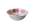 Plastic Bowl with floral Design 20 cm Assorted Designs 2892