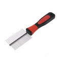 Pet Dog Cat Metal Double Sided Grooming Comb 17 x 6 cm 6358 / 2511
