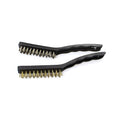 Curved Stainless Steel Wire Hand Brush Pack of 2 2001