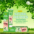 0805-1982 x12 Natural Herbs Toothpaste – Fresh Mint, 110g | Herbal Formula for Oral Health