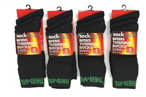 Active Star Mens Winter Thermal Socks  Extra Thick