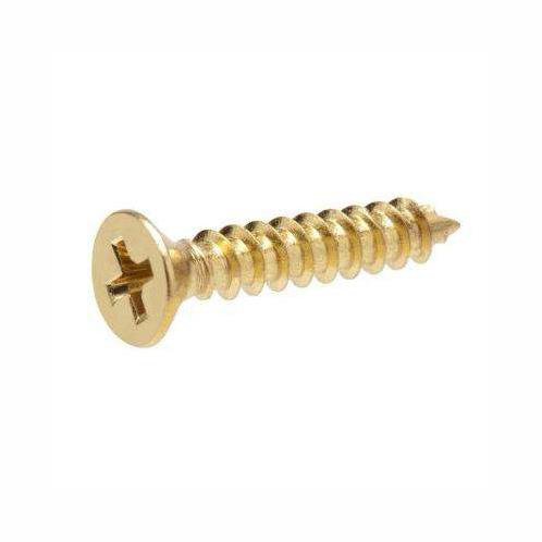 3.5 x 16 Pozi c/sk Chipboard Screws Yellow Diy 0020