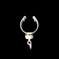 Plastic Mobile Phone Holder White 10 x 5.5 cm 3114