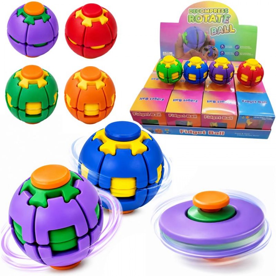 F-6699 Decompress Rotate Ball Spinner