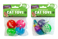Pet Cat Toy Pack 3 / 4 Pieces Assorted Designs 317553 A