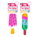 Multicolour Ice Lolly Popsicle Parlour Squeaky Dog Toys Assorted Designs 318826