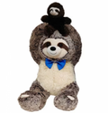 60038929 Large Sloth W/ Baby Sloth Plush 78cm
