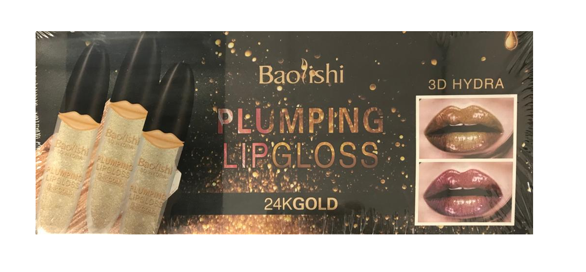 Baolishi Plumping Lip Gloss Box of 24 3250