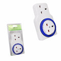Eurosonic 24 Hour Timer With Additional Socket Non Timed 15 Minute Settings 6066