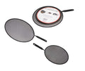 Durane Metal Mesh Splatter Screen Cover Guard with Handle Black Set of 2 9786 / 3413 A