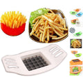 French Fry Potato Chipper Vegetable Fruit Cutter Chopper Assorted Colours 3610