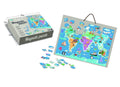 8526-8 Magnetic Puzzle World Map – 168 pieces