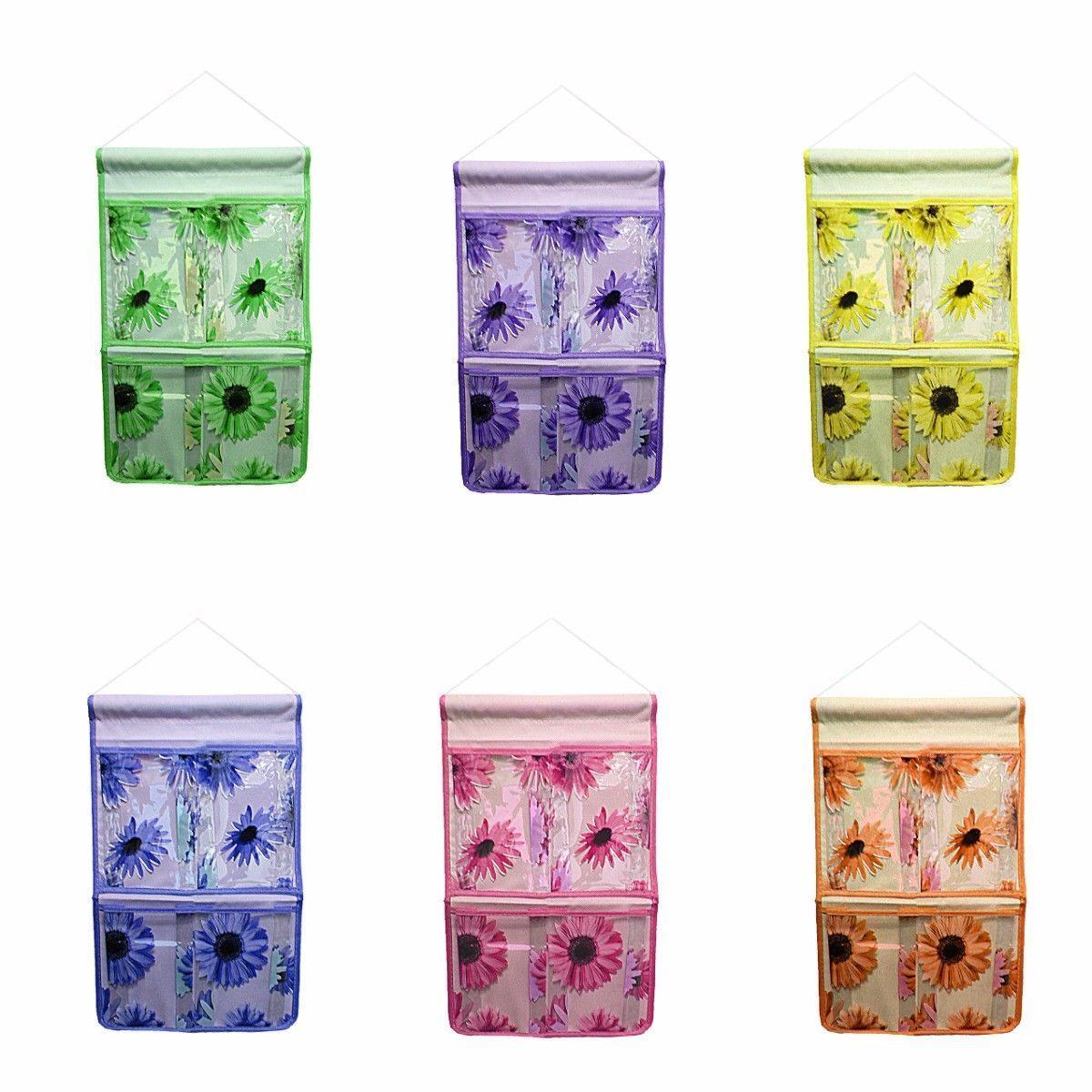 Wall Hanging Storage Bag Plastic Bathroom Makeup Cosmetic Organiser 42cm x 25cm Beauty  4792
