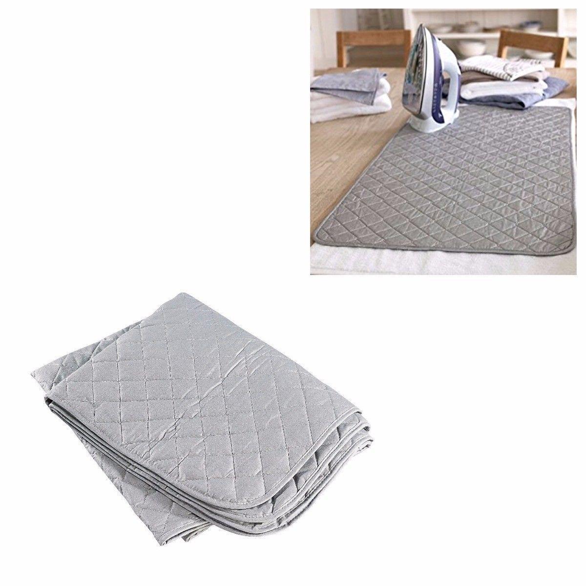 Padded Iron Cover Garment Ironing Mat Storage Foldable 91cm x 55cm  4761