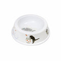 Plastic Cat Feeding Bowl In Print Design 11.5cm 0068