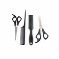 Hair Salon Trimming Scissors Comb Set of 4 4800