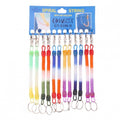 Spiral String Retractable Keychain Key Holder