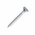 8 x 1 1/2mm Pozi Countersunk Hardened Twinthread Wood Screws Zinc Pack of 30 0009