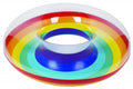 Inflatable Rainbow Swimming Pool Ring 118cm Diameter  3857