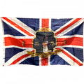 QZ009 Union jack Flag - His Majesty Coronation Flag