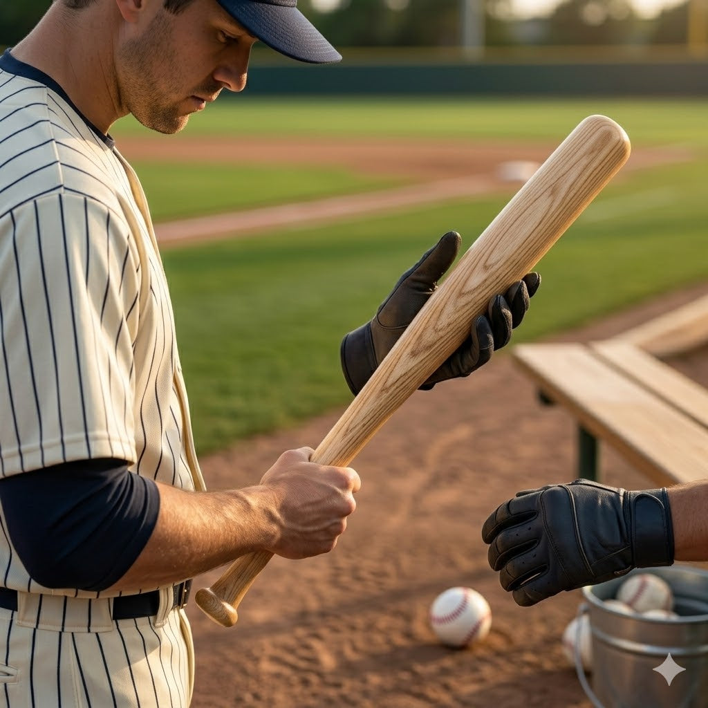 Wooden Baseball Bat 62cm – Professional-Grade Sports Equipment, SKU 1165