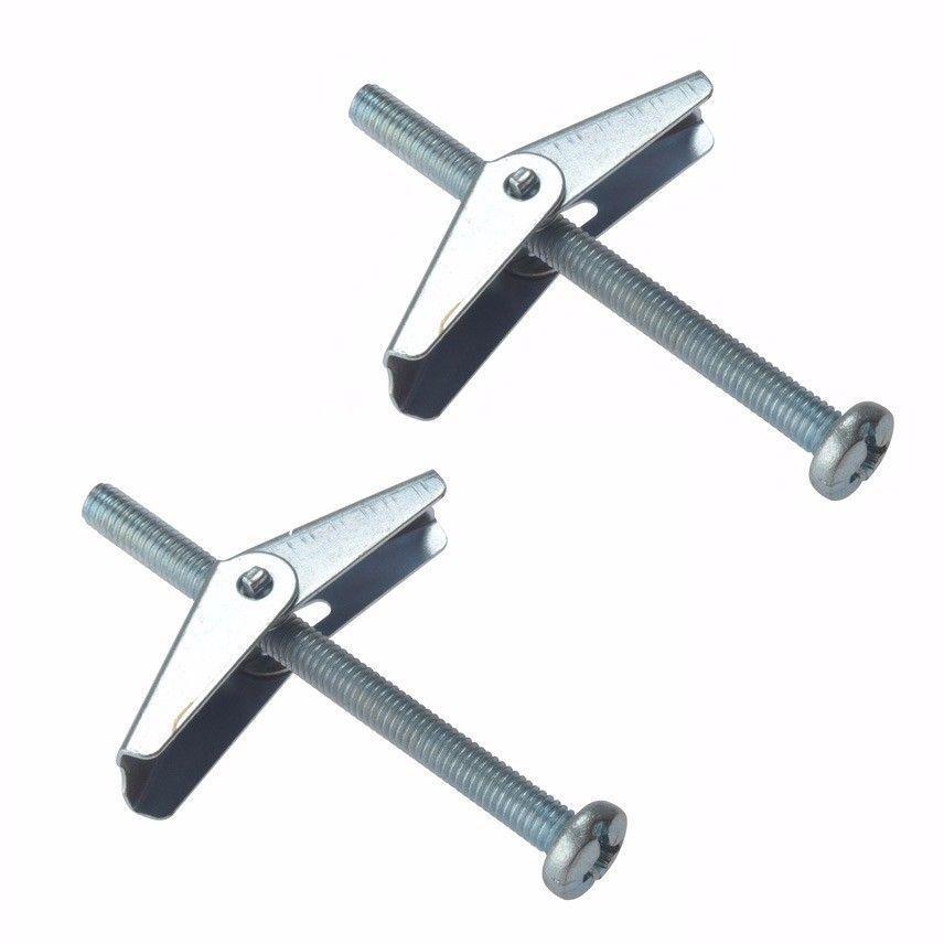 Spring Toggle Plasterboards Fixings And Screws M5 X 50 Pack Of 2 Diy 0099 / 0997