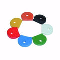 8 x Coloured Key Covers, Ideal for Identifying & Labelling Keys 3202