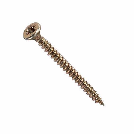 4.0 x 40mm Pozi Countersunk Hardened Chipboard Wood Screws 0027