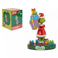 305036 15cm Grinch Polyresin Ornament Holding Pressents