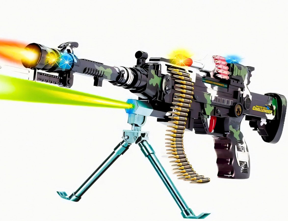 DF9218B Light Up Machine Gun