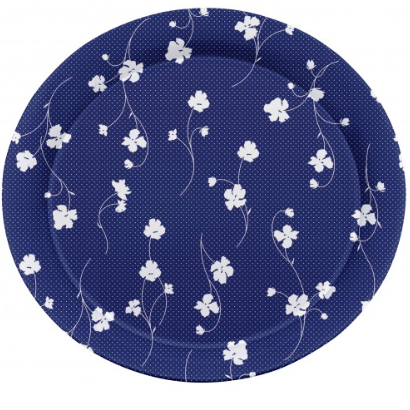 Melamine Round Serving Tray Size 2 Assorted Designs ALB1830