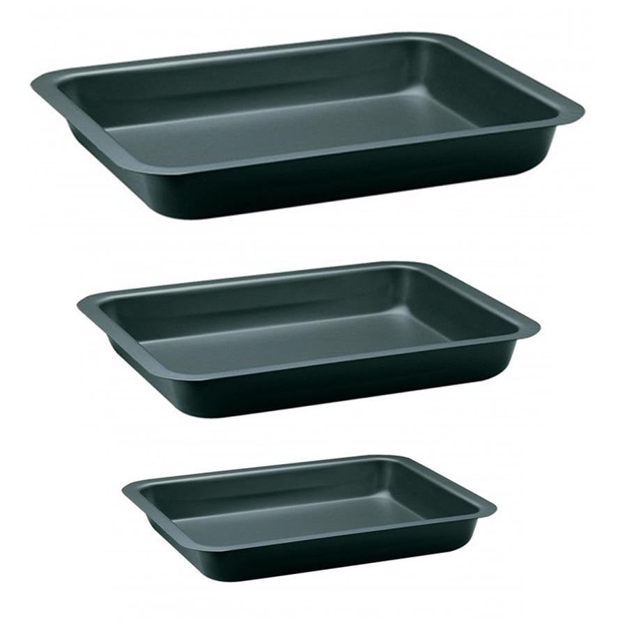 SQ Professional Oven Roasting Baking Tray Set of 3 Assorted Sizes P99179 / 3162