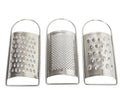 Mini Stainless Steel Cheese Grater Shredder Plane 6 x 13 cm Pack of 3 5369 / 3569 A