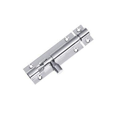 3'' Straight Door Bolt Chrome Diy Home 5245